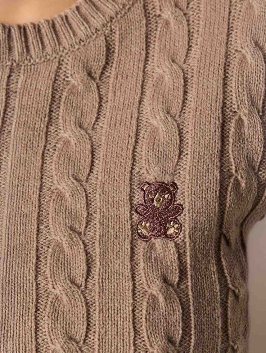 סריג עם רקמה