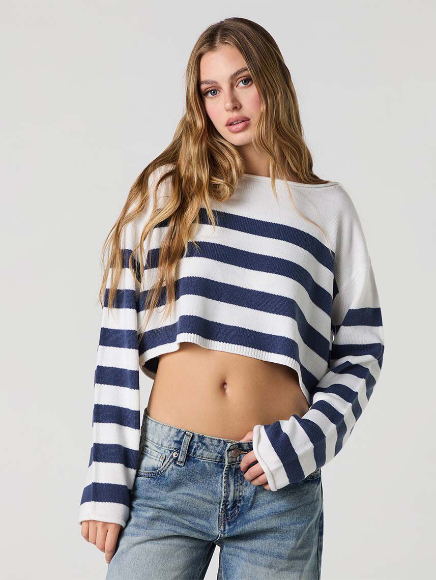 סריג פסים קרופ