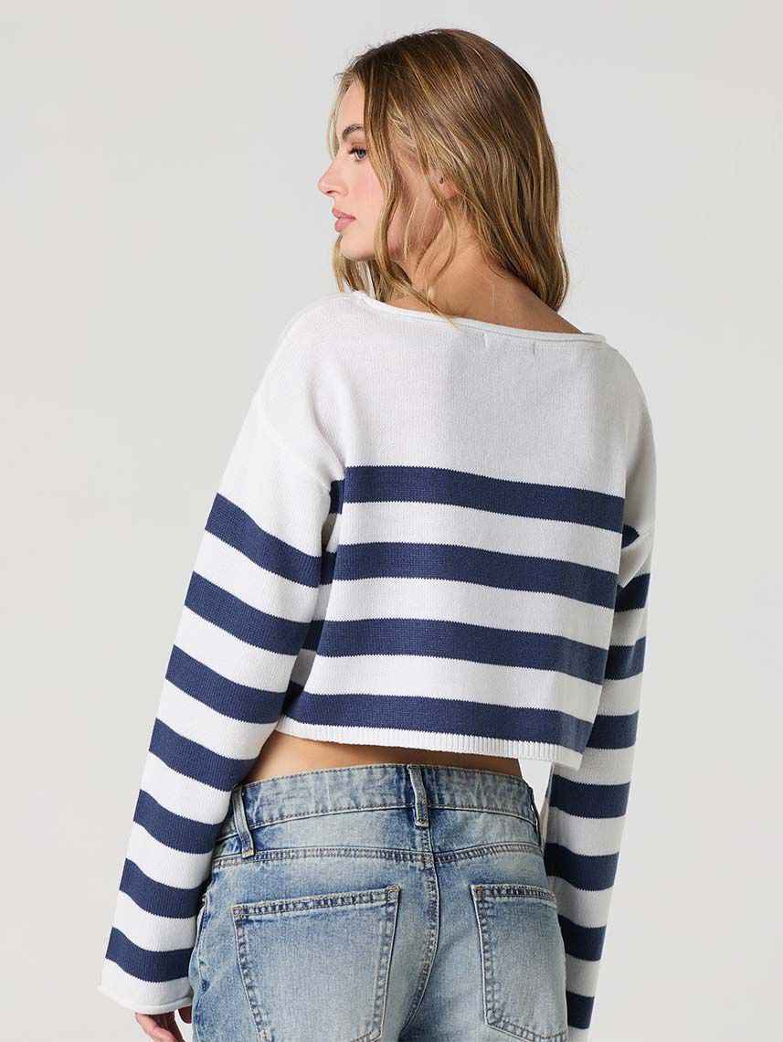 סריג פסים קרופ