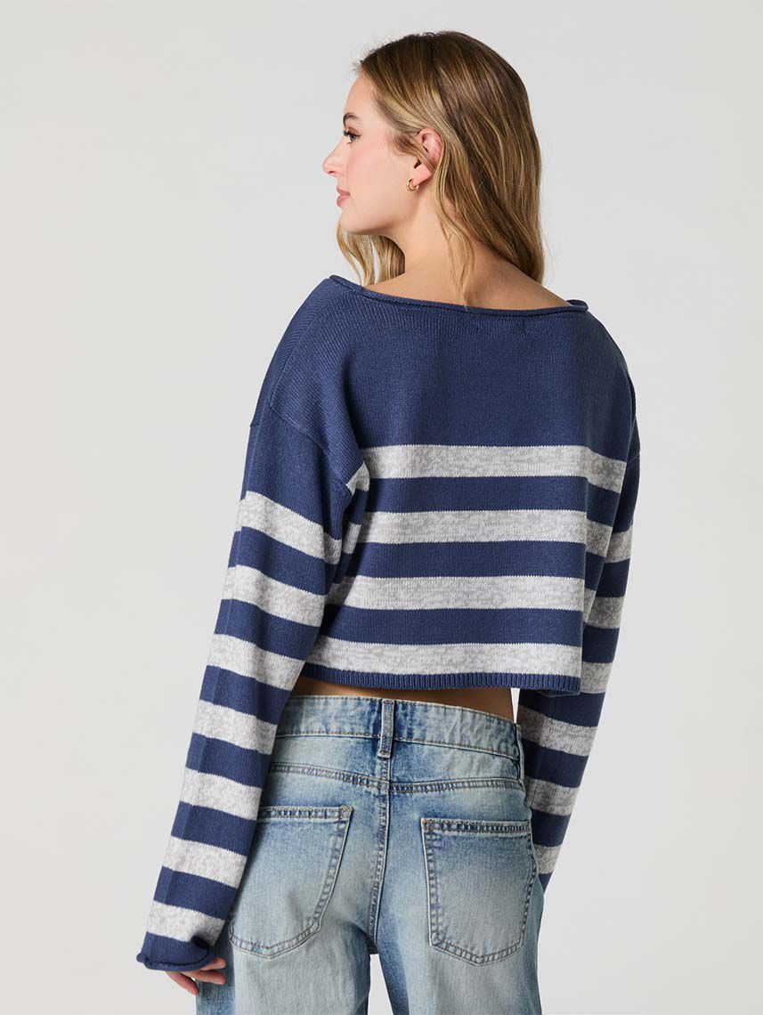 סריג פסים קרופ