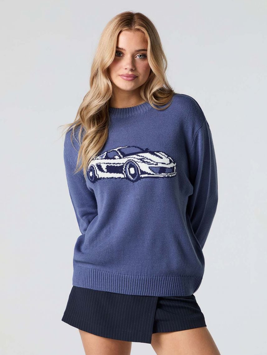 סריג עם הדפס