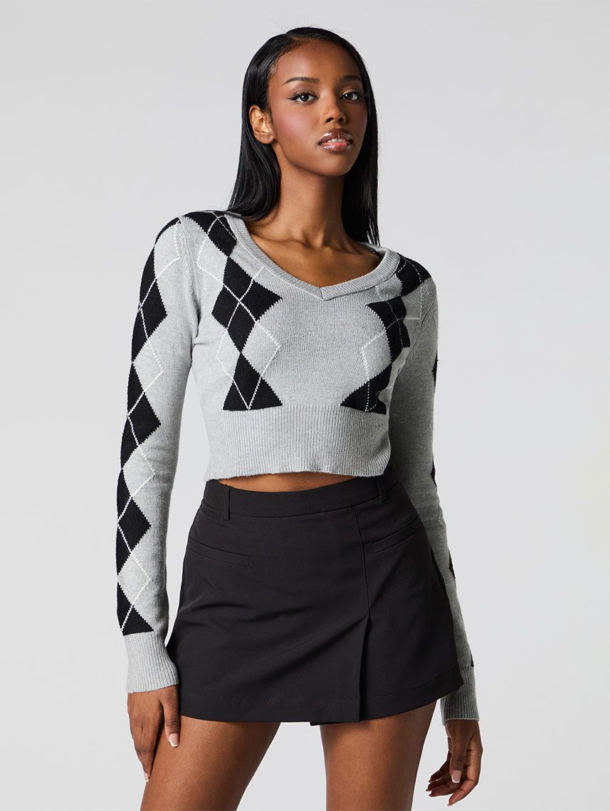 סריג קרופ מעוינים