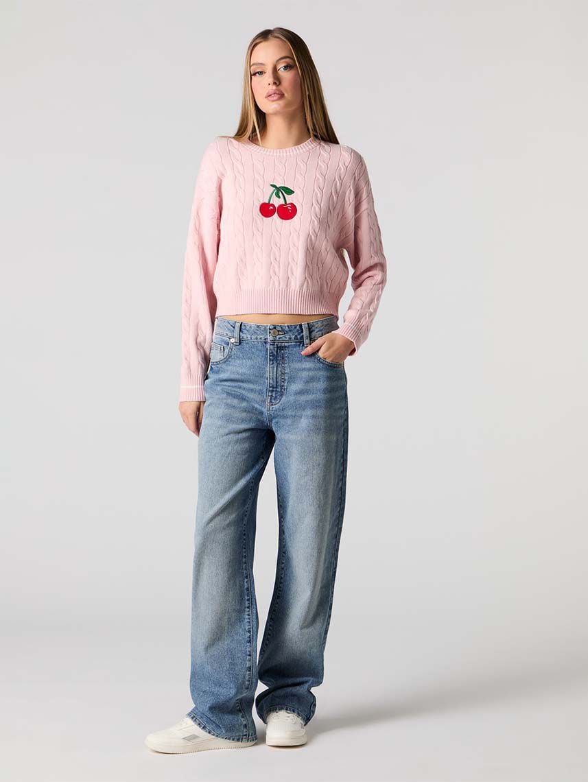 סריג עם רקמה