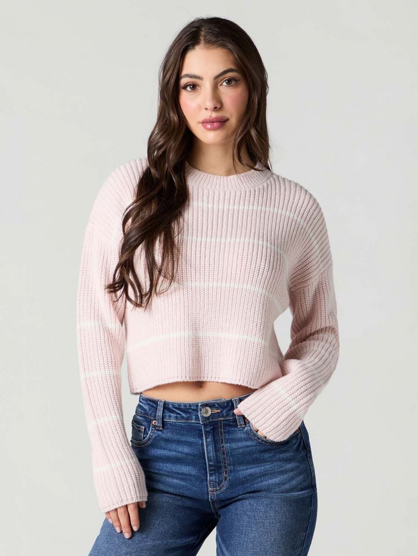 סוודר בוקסי פסים