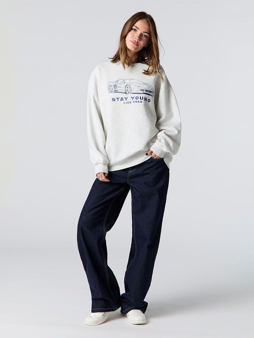 סווטישירט עם הדפס