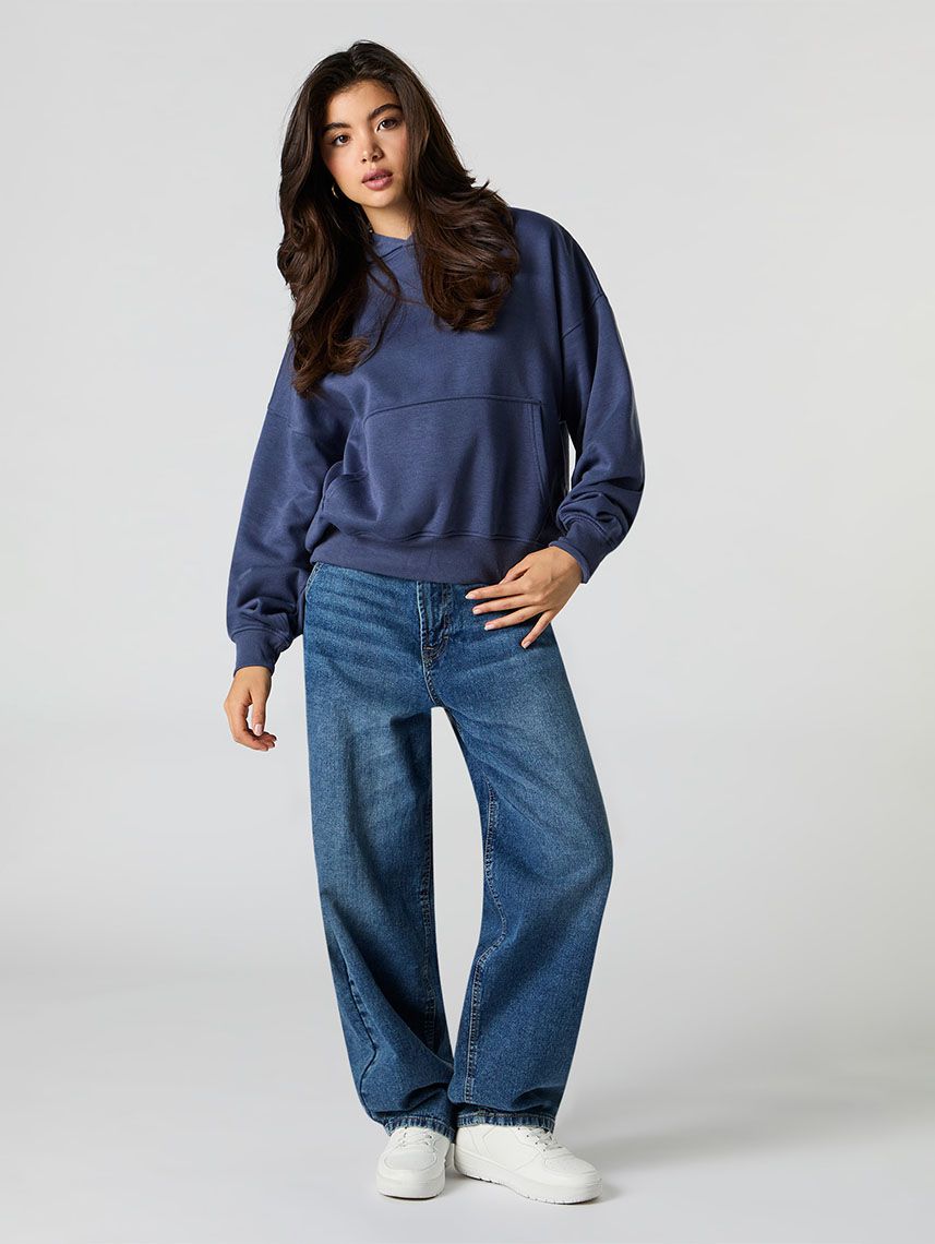 סווטשירט אוברסייז רך