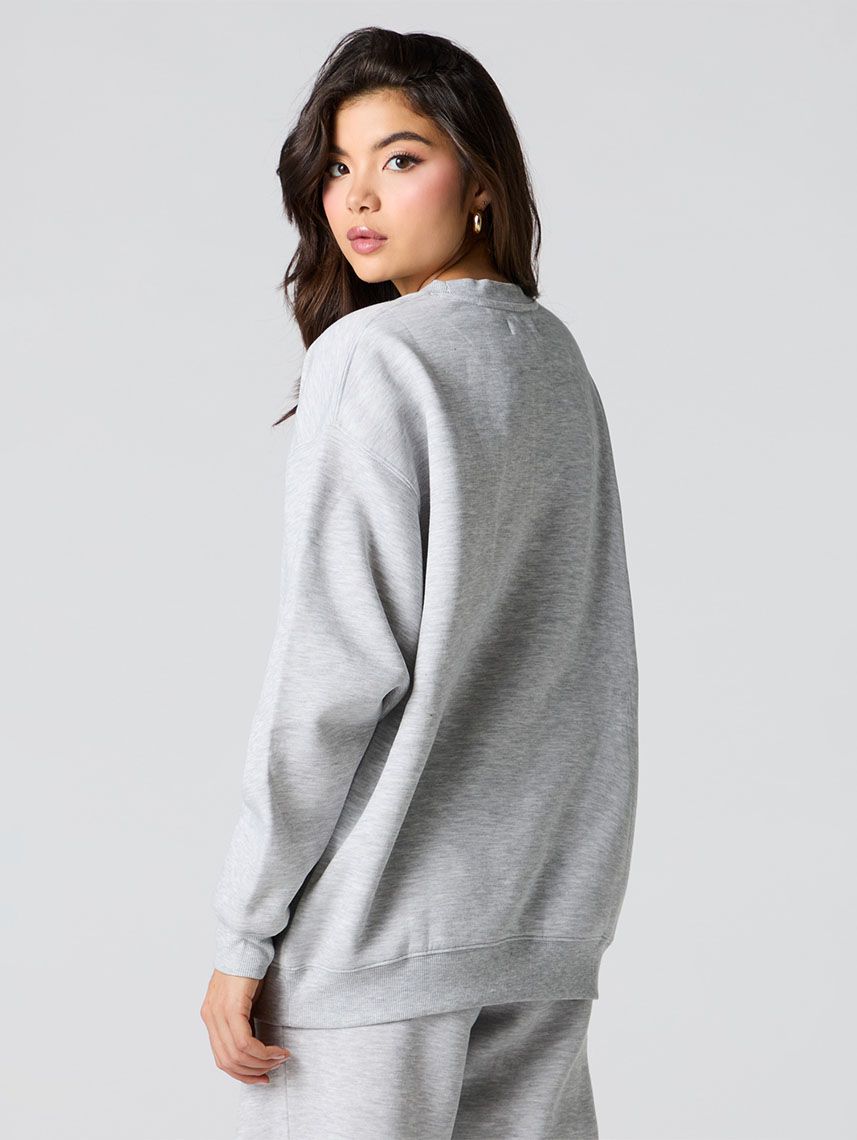 סווטשירט אוברסייז רך