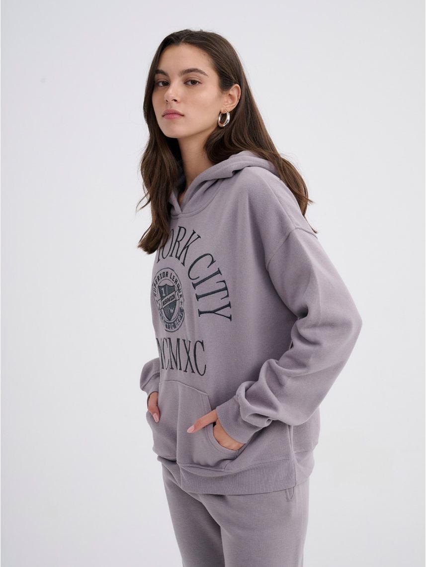 קפוצ’ון אוברסייז עם רקמה