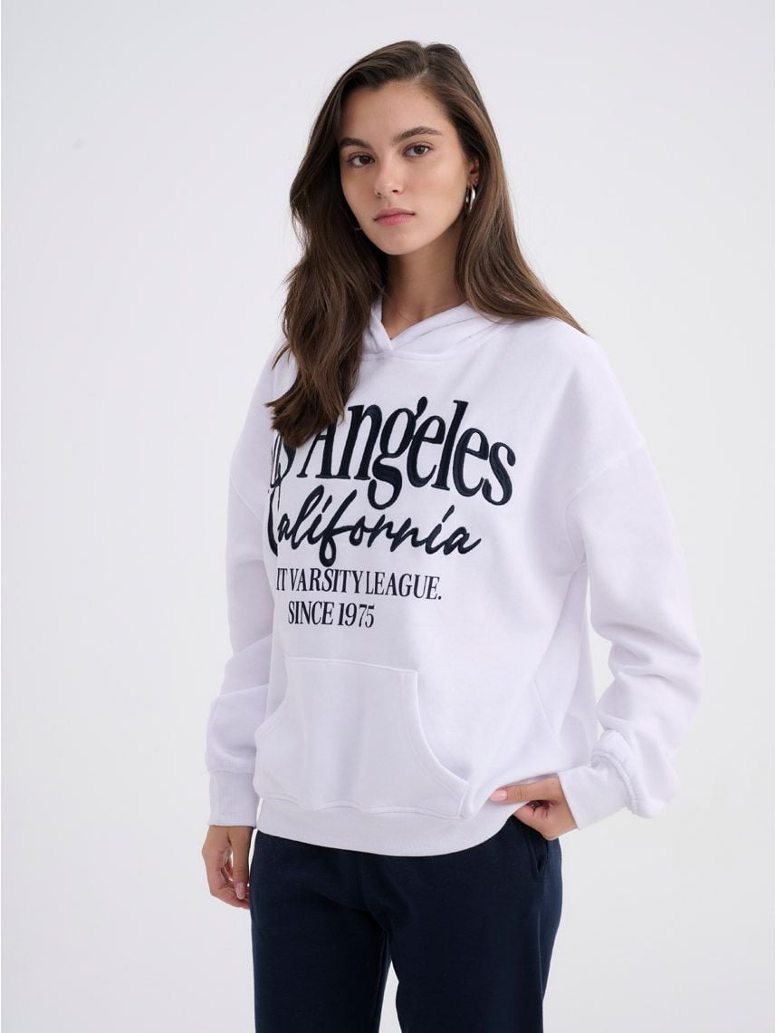 קפוצ’ון אוברסייז עם רקמה