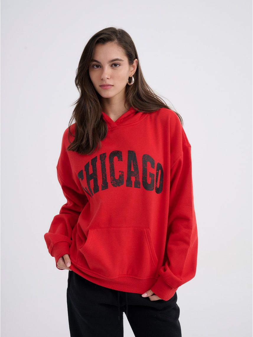 קפוצ’ון אוברסייז עם רקמה