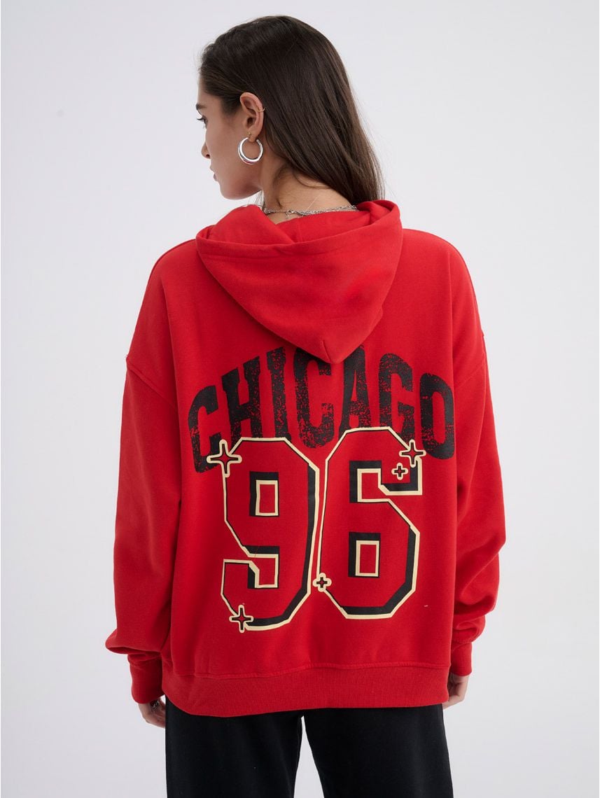 קפוצ’ון אוברסייז עם רקמה