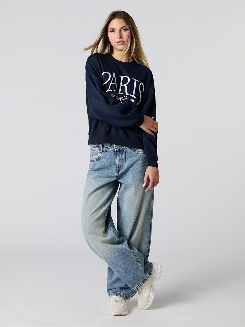 סווטשירט בוקסי CITY