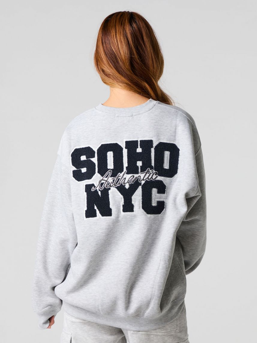 סווטשירט עם הדפס