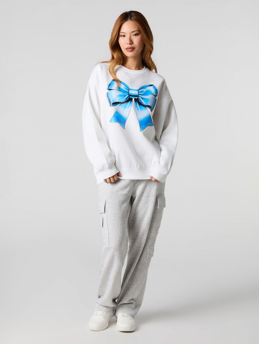 סווטשירט עם הדפס