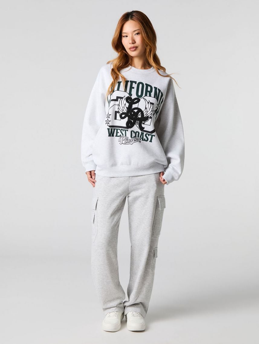 סווטשירט עם הדפס