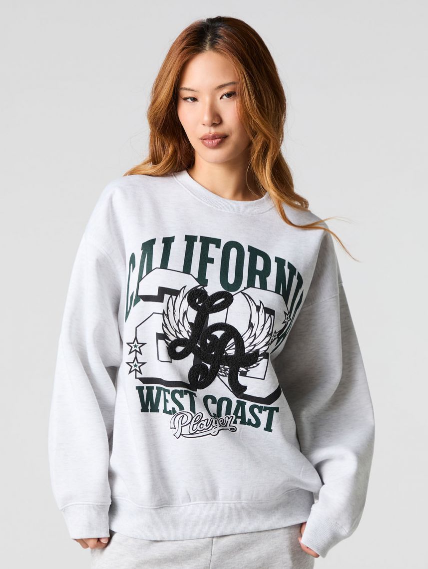 סווטשירט עם הדפס