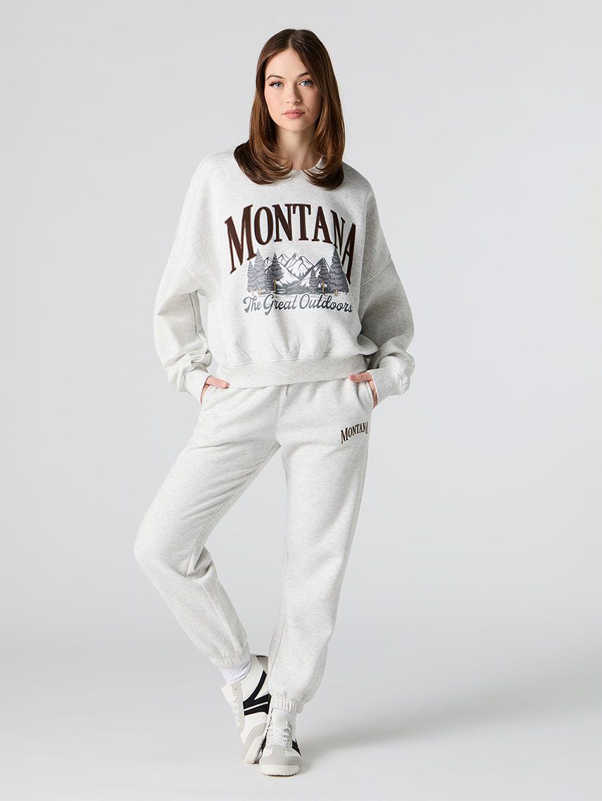 מכנסי פוטר עם רקמה