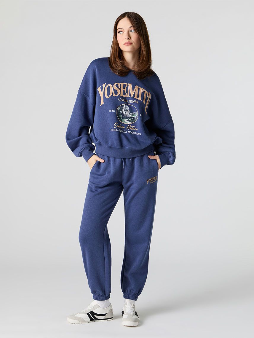 מכנסי פוטר עם רקמה