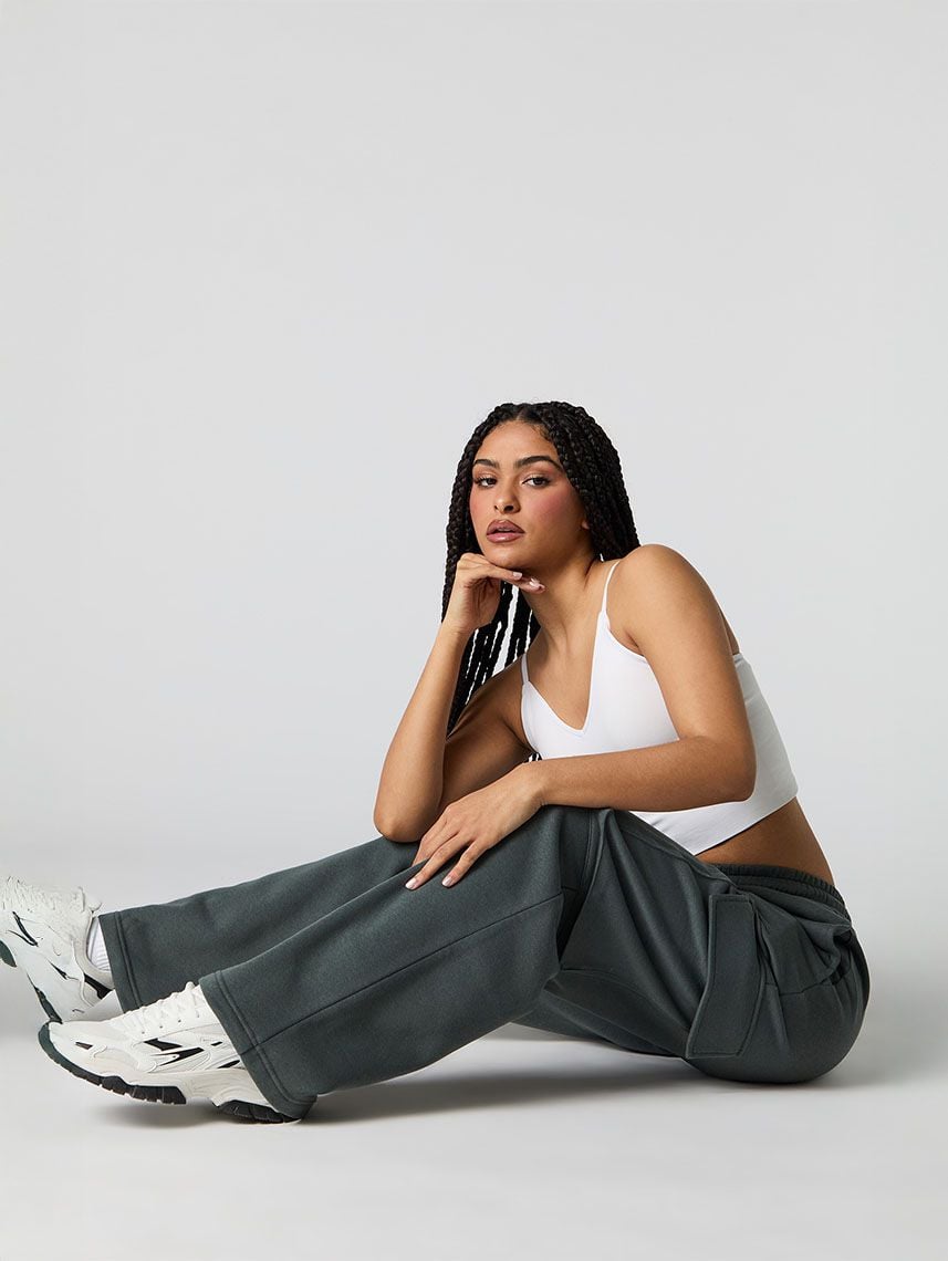 מכנסי פוטר WIDE LEG-CARGO