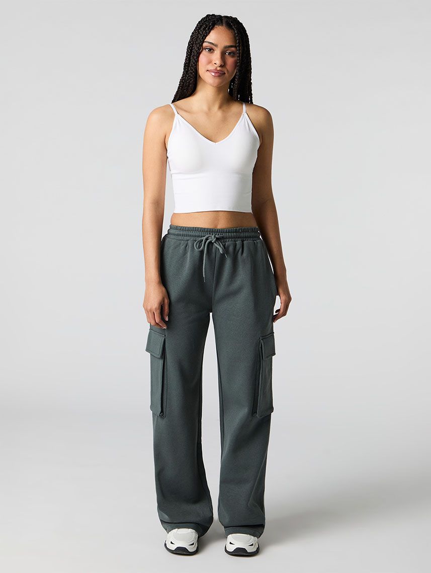 מכנסי פוטר WIDE LEG-CARGO