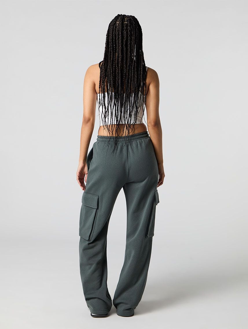 מכנסי פוטר WIDE LEG-CARGO