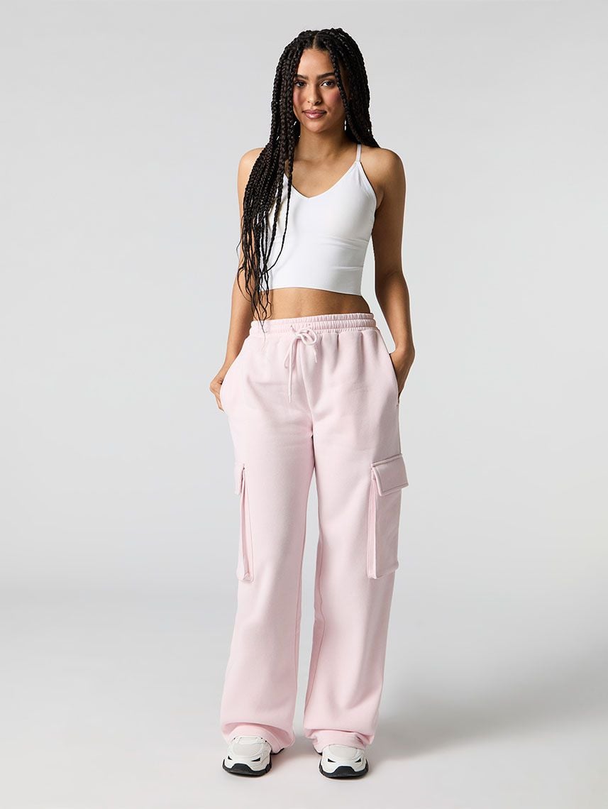 מכנסי פוטר WIDE LEG-CARGO