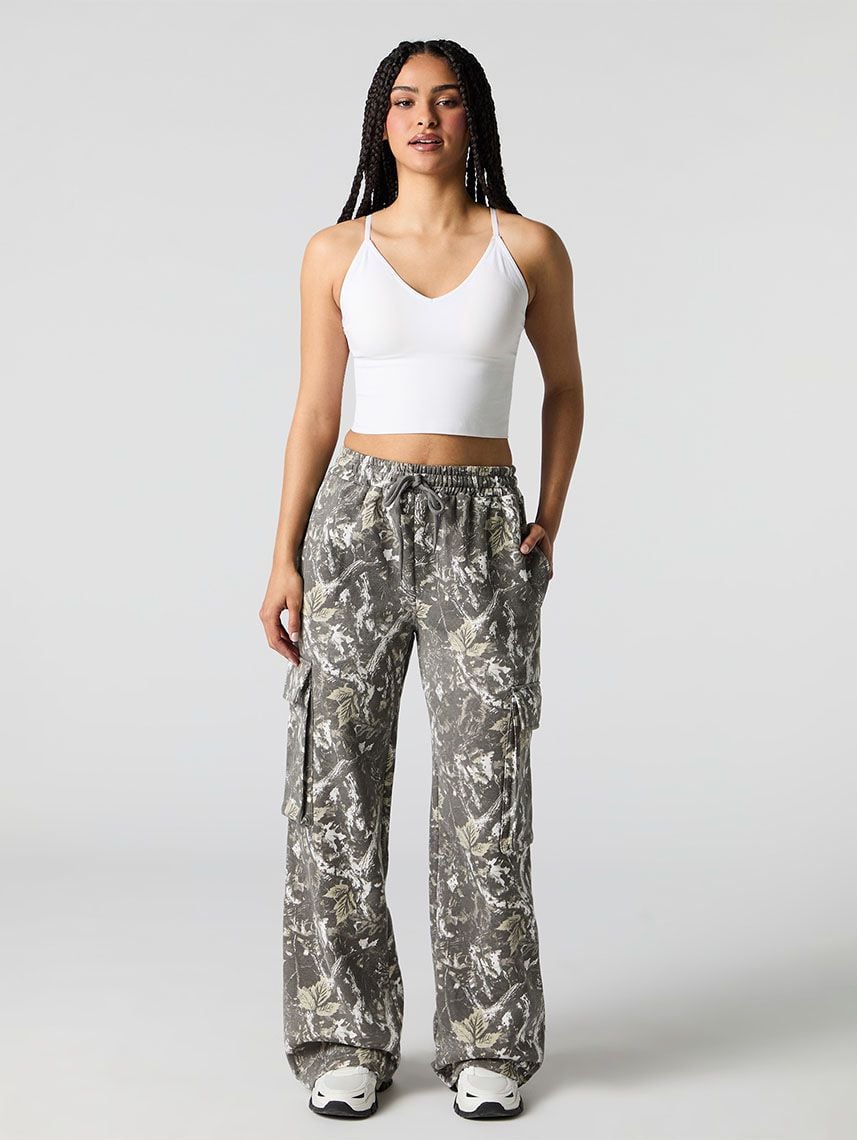 מכנסי פוטר WIDE LEG-CARGO