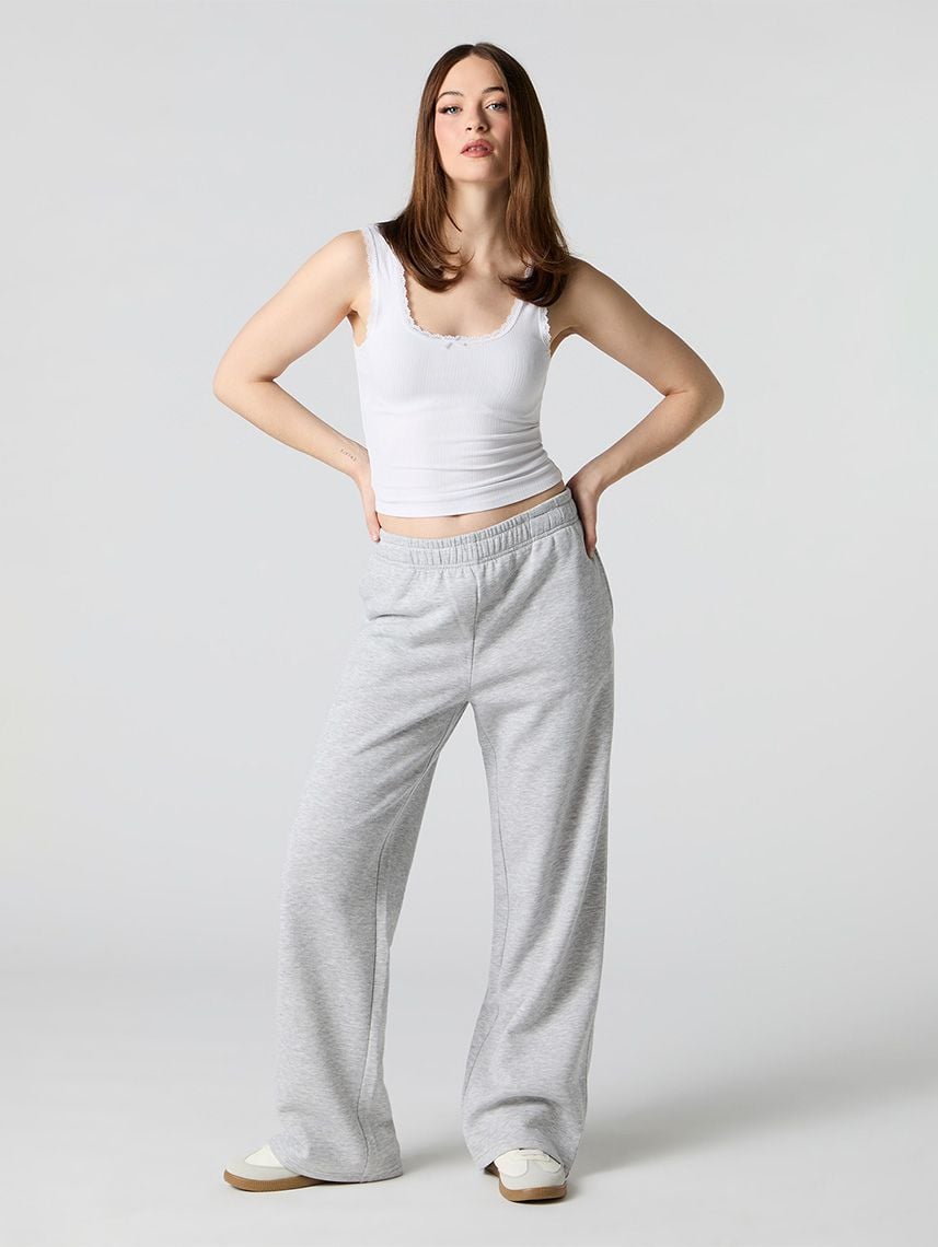 מכנסי פוטר רחבים