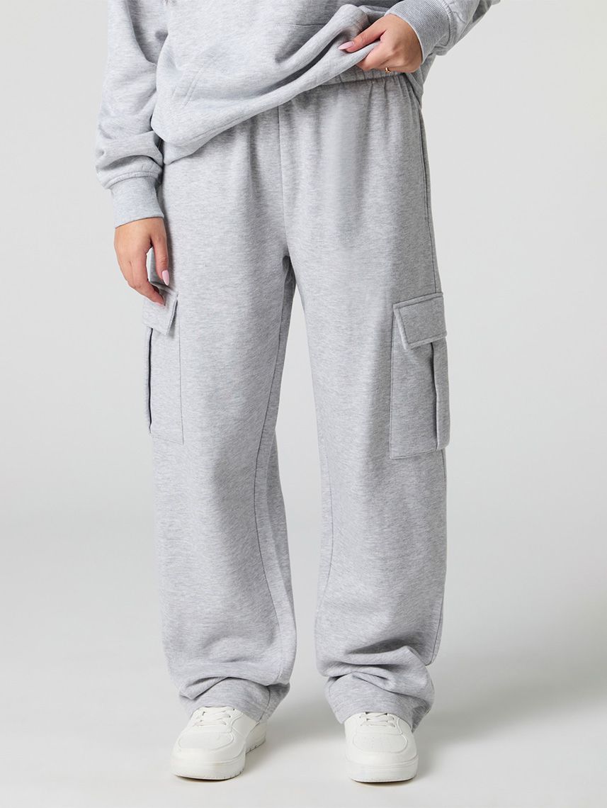 מכנסי פוטר קרגו רחבים