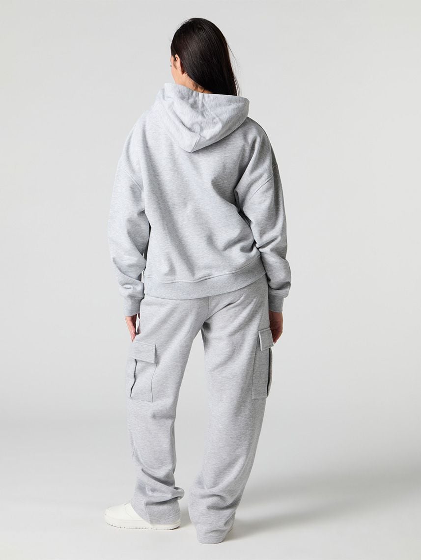 מכנסי פוטר קרגו רחבים