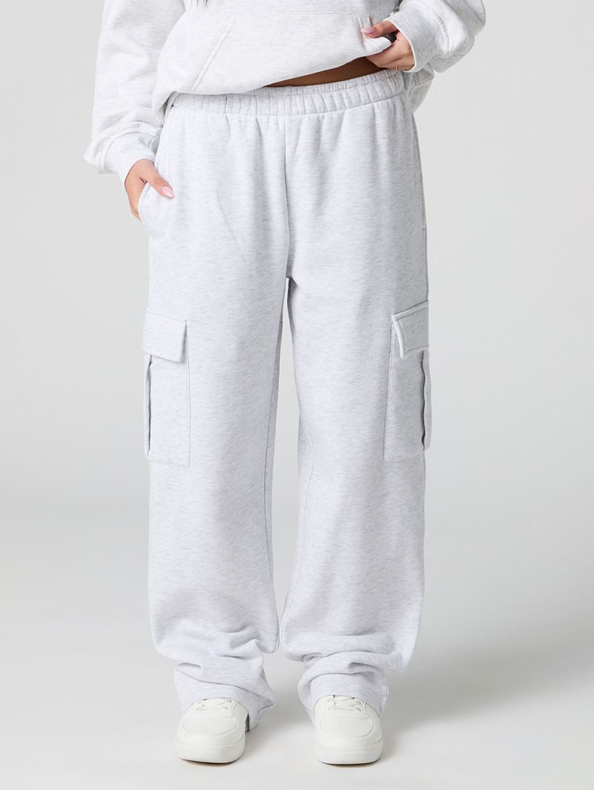 מכנסי פוטר קרגו רחבים