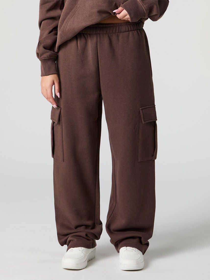 מכנסי פוטר קרגו רחבים