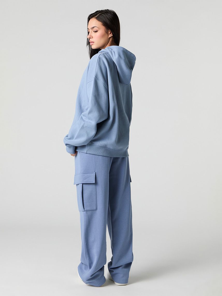 מכנסי פוטר קרגו רחבים