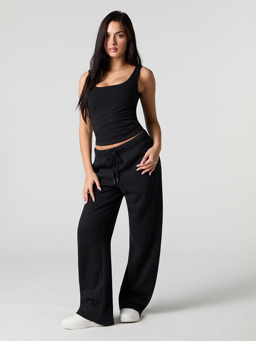 מכנסי פוטר WIDE-LEG