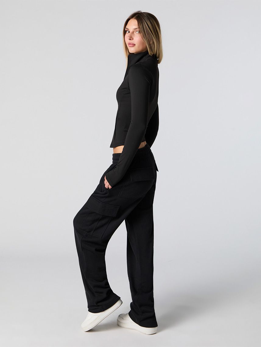 מכנסי פוטר קרגו רחבים