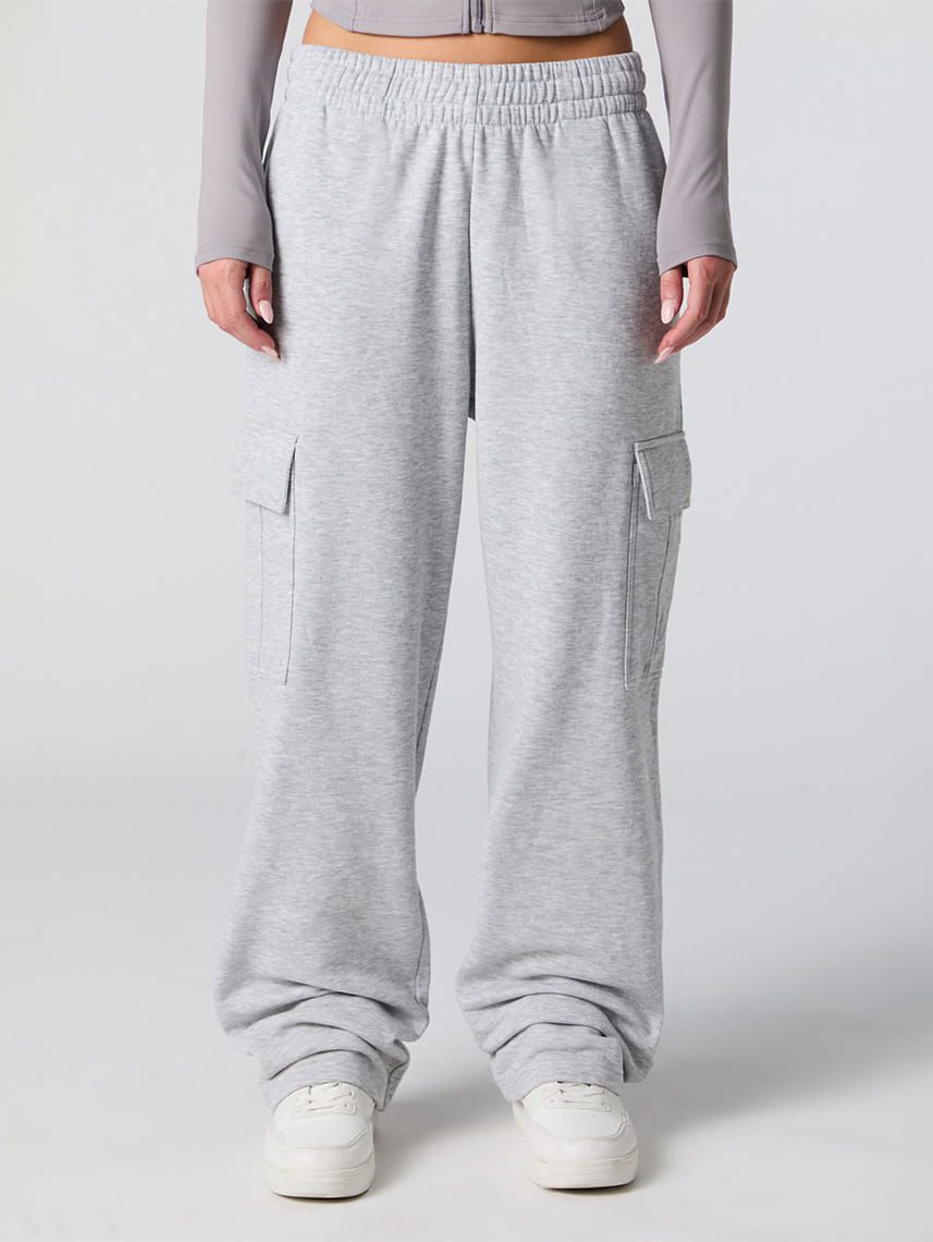 מכנסי פוטר קרגו רחבים