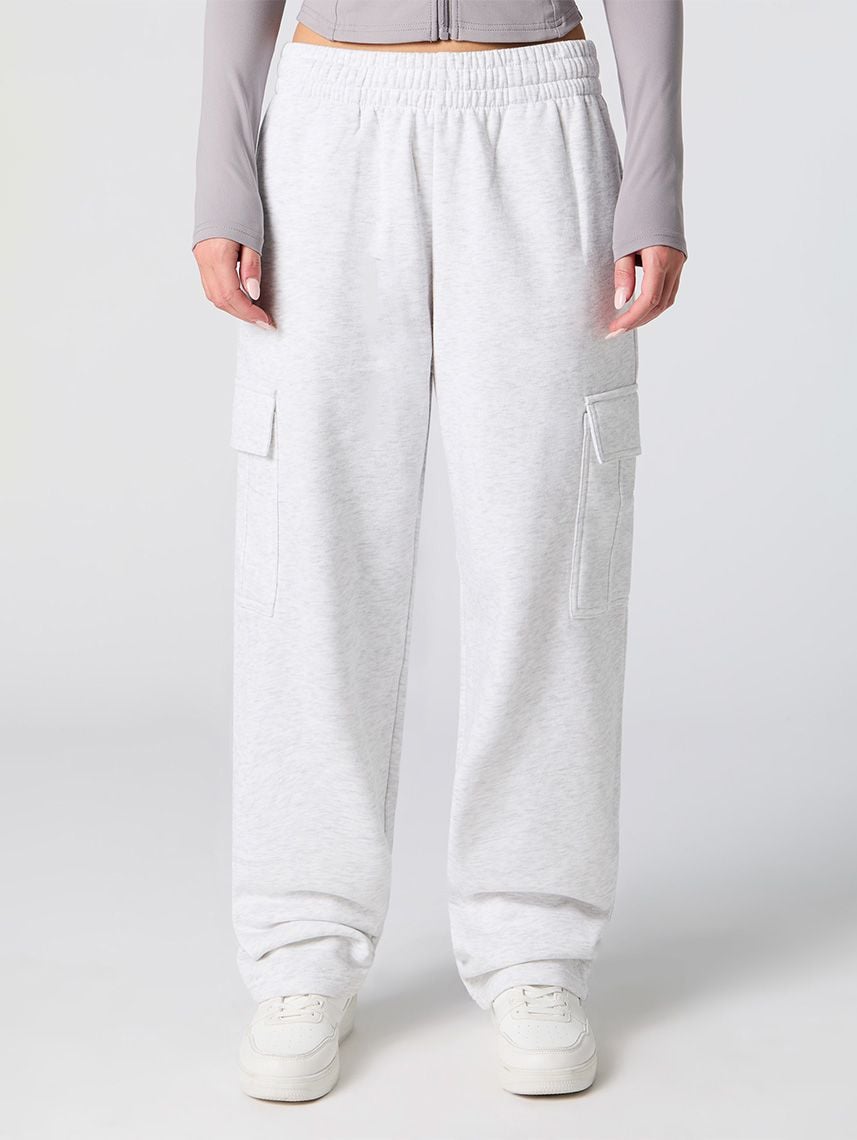 מכנסי פוטר קרגו רחבים