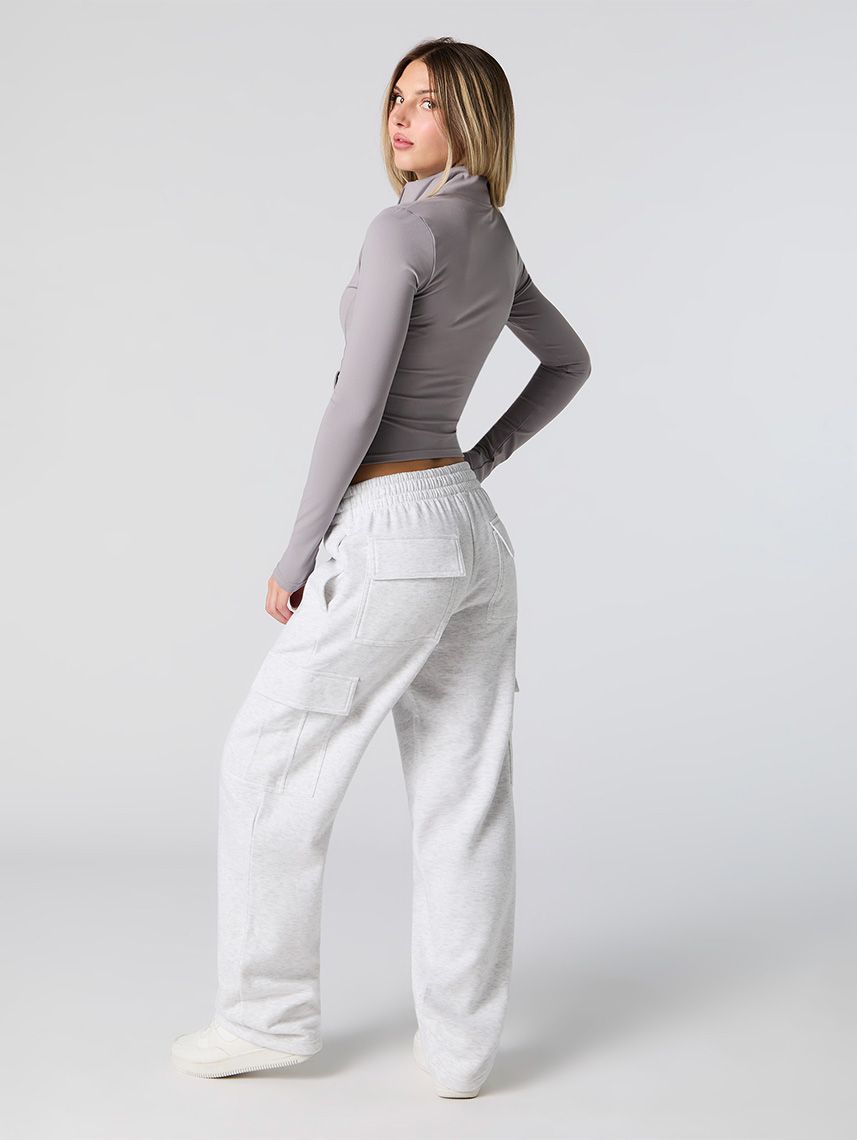 מכנסי פוטר קרגו רחבים