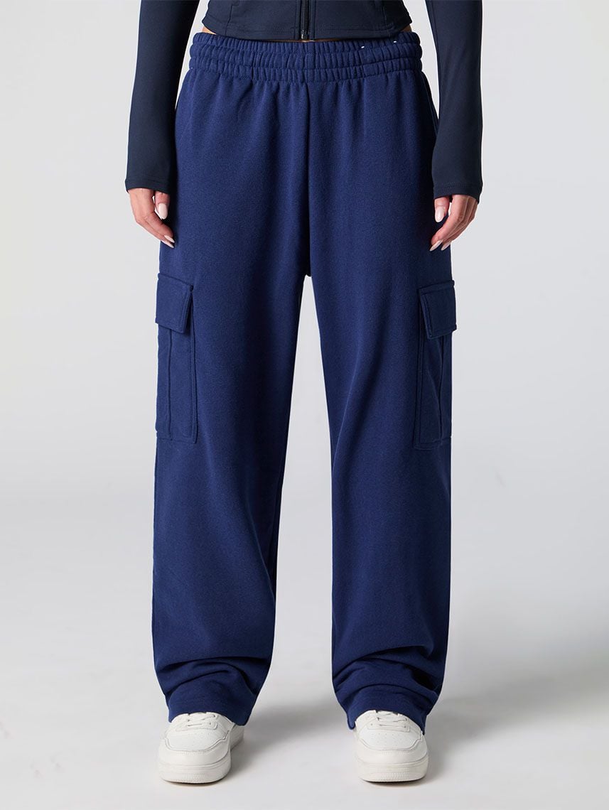 מכנסי פוטר קרגו רחבים