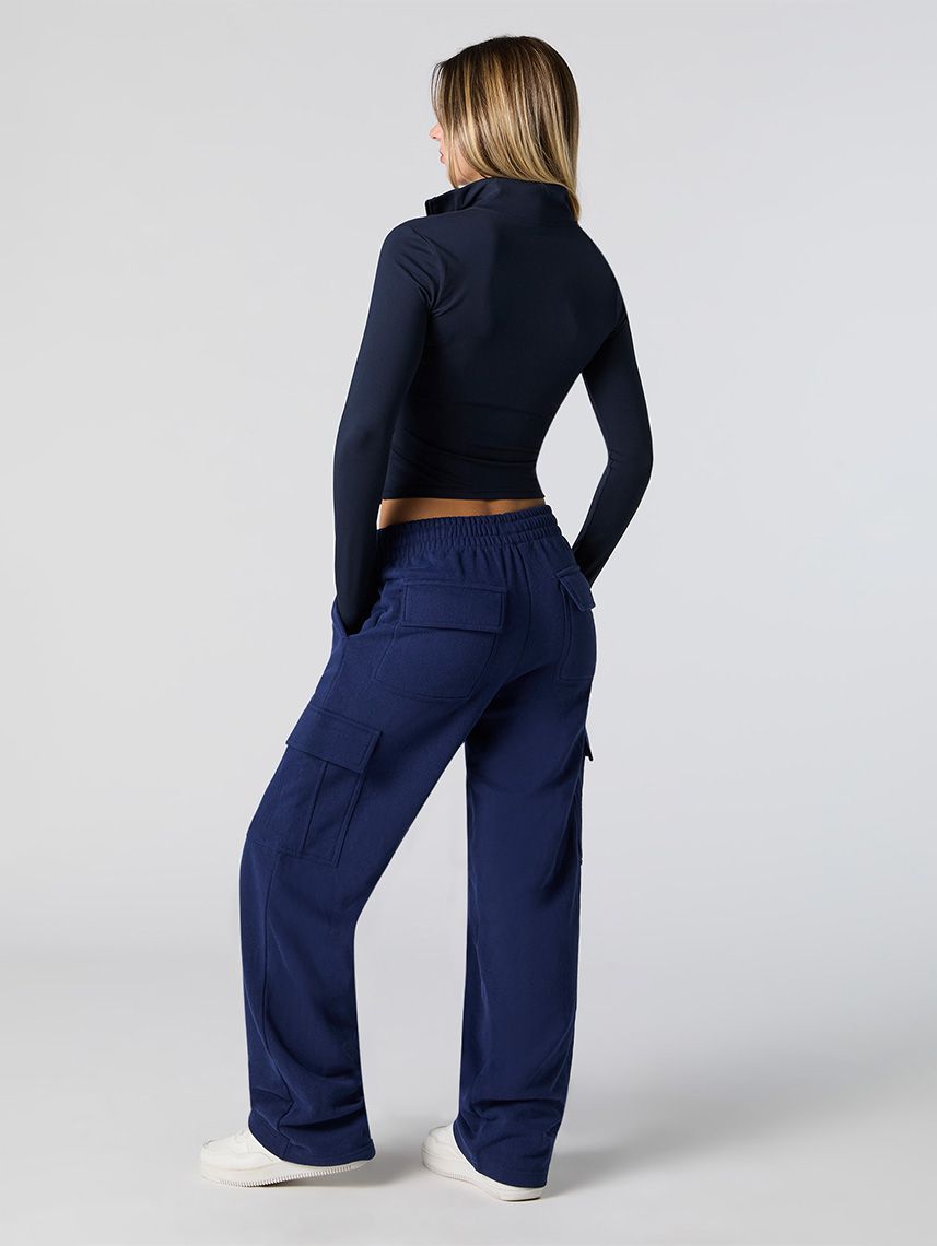 מכנסי פוטר קרגו רחבים