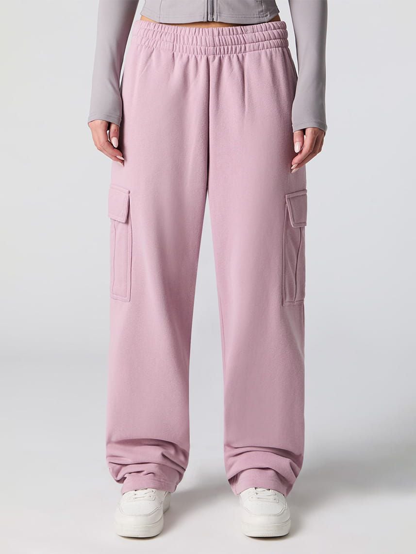 מכנסי פוטר קרגו רחבים