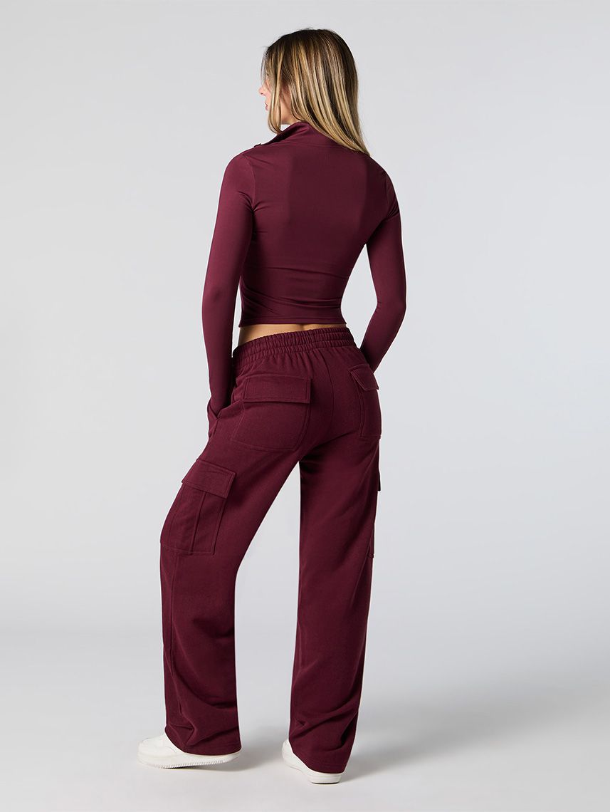 מכנסי פוטר קרגו רחבים