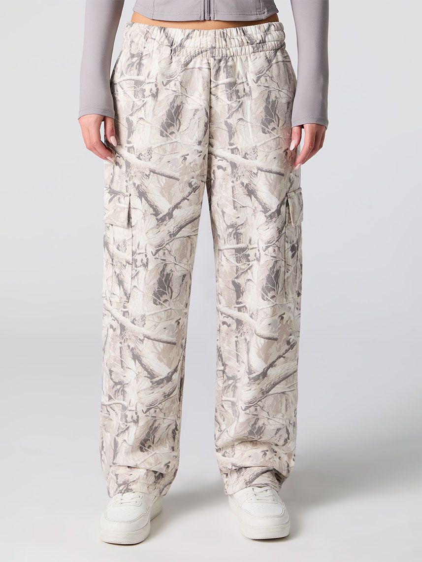 מכנסי פוטר קרגו רחבים