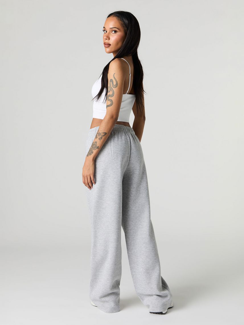 מכנסי פוטר WIDE LEG