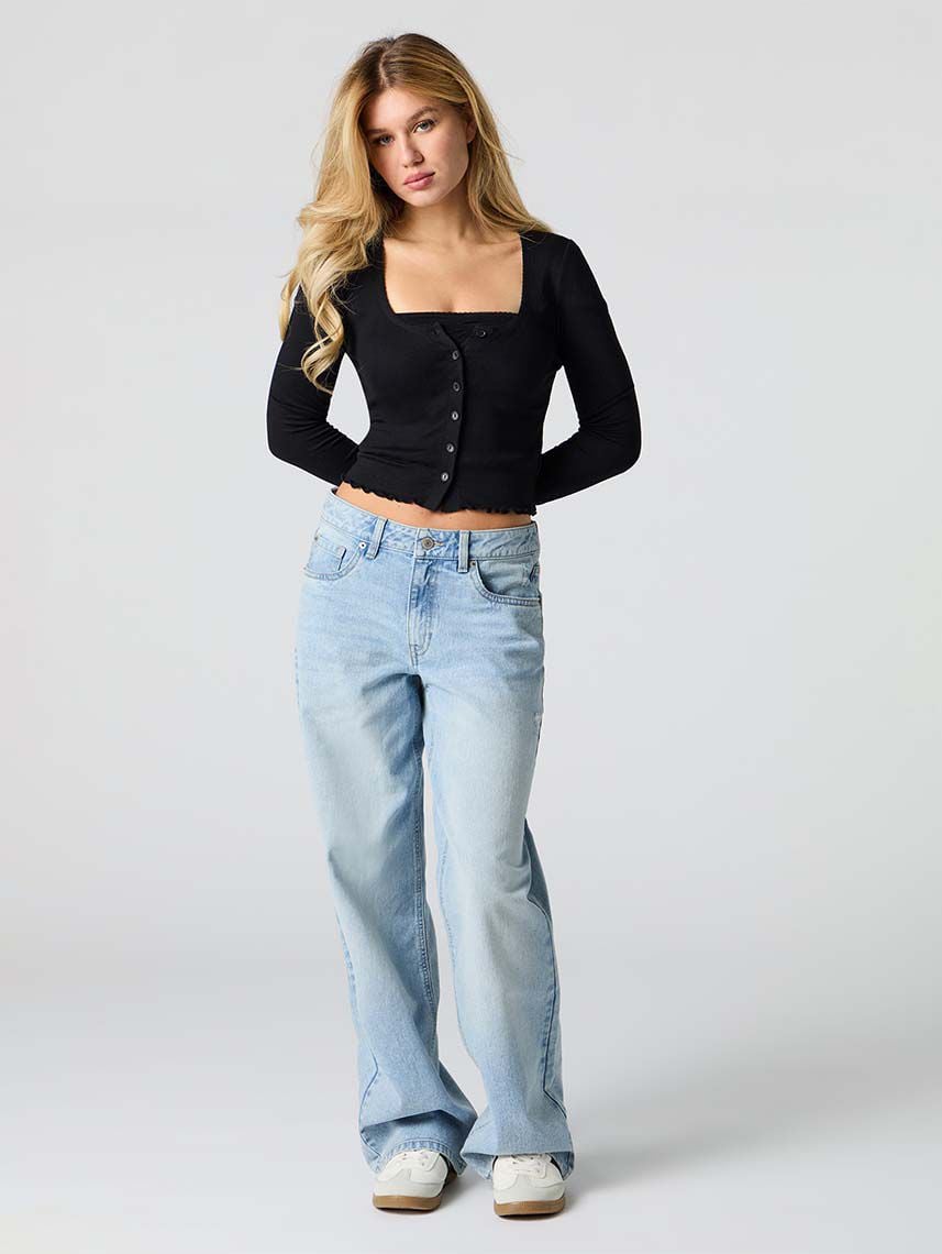 סט גופיה וקרדיגן