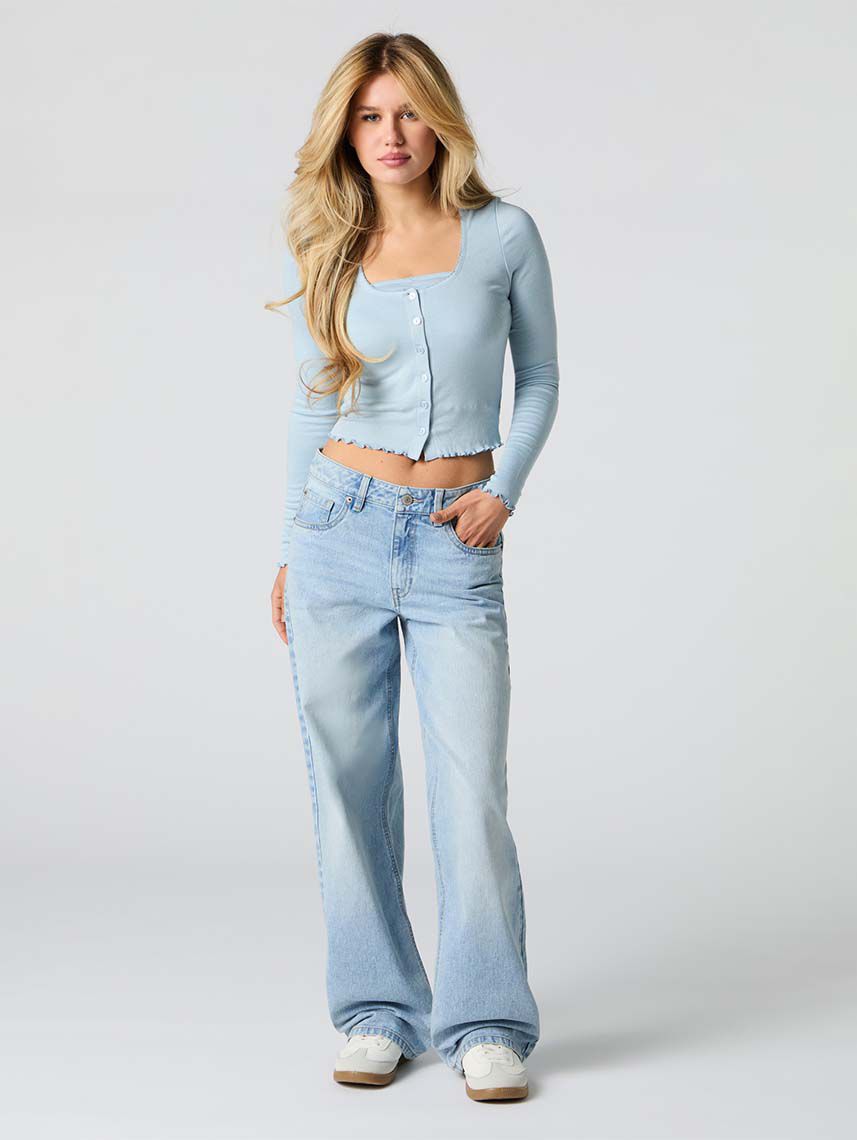 סט גופיה וקרדיגן