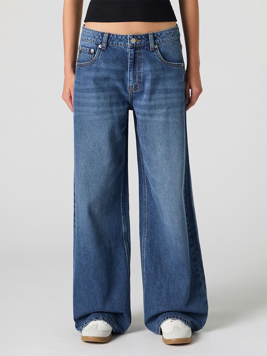 ג’ינס נמוך LOW RISE - BAGGY