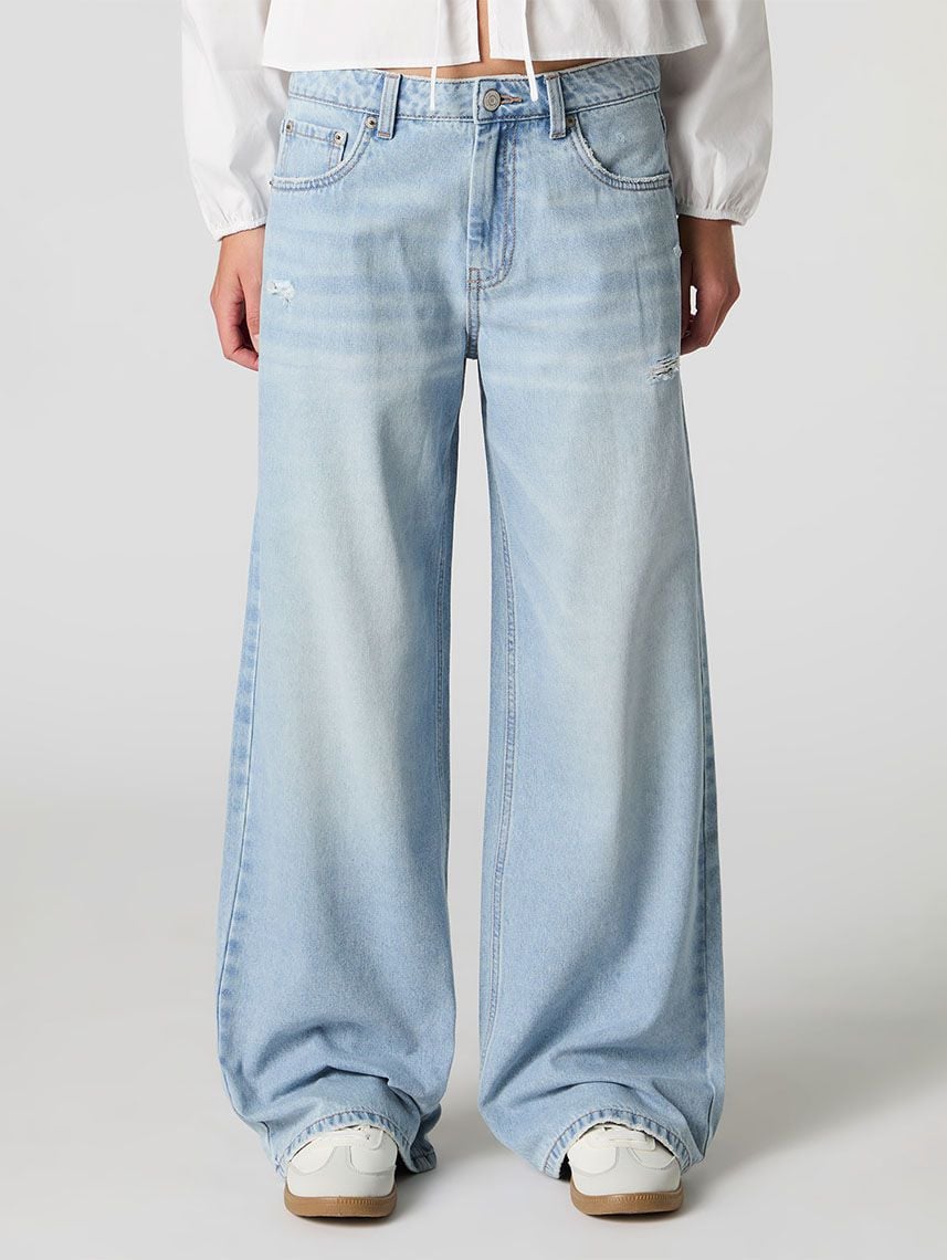 ג’ינס נמוך LOW RISE - BAGGY