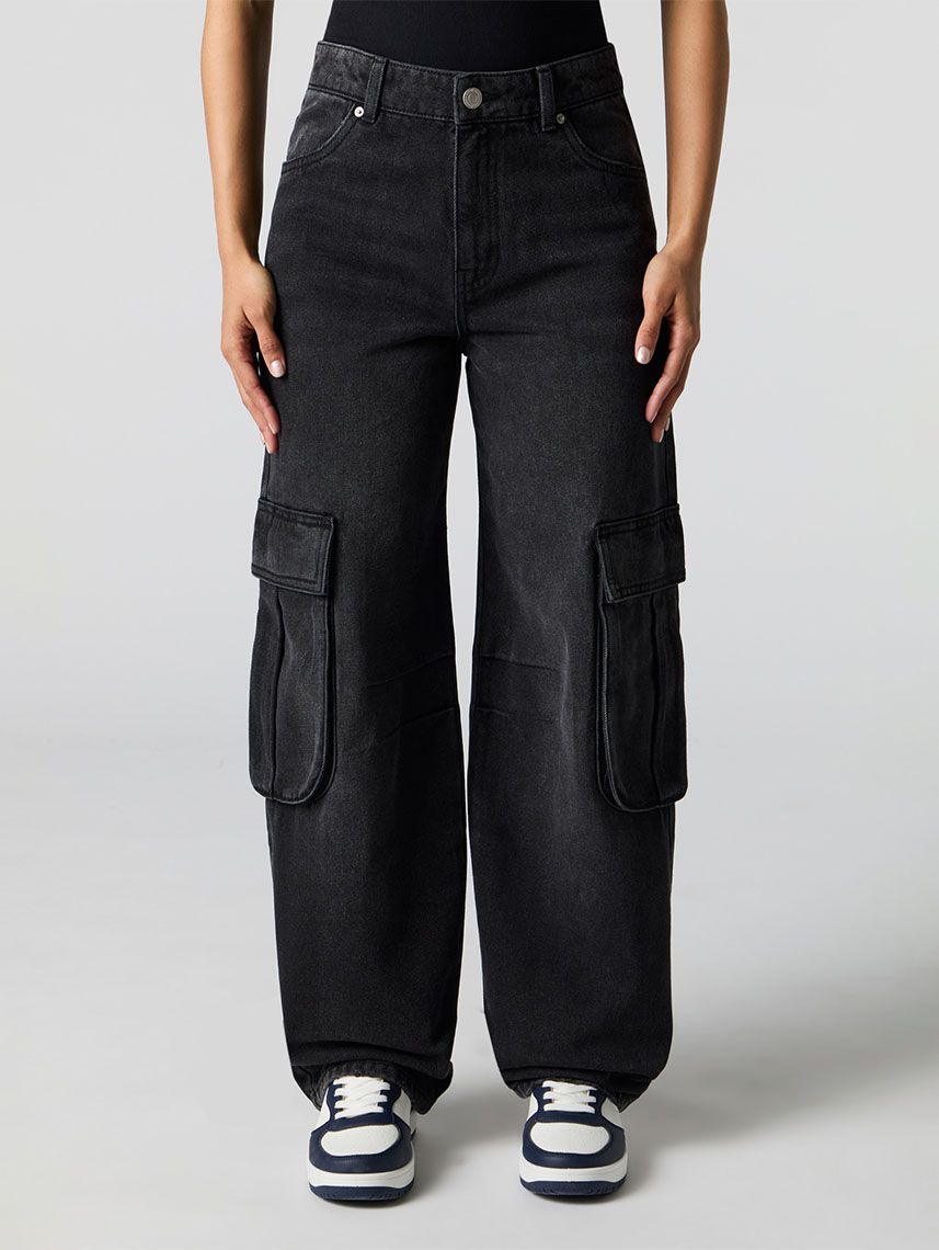 ג’ינס BAGGY-CARGO מותן נמוכה