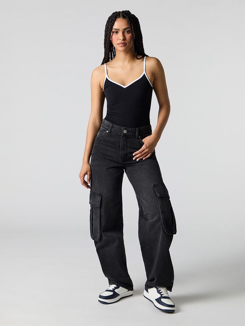 ג’ינס BAGGY-CARGO מותן נמוכה